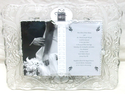 Cornice matrimonio cristallo