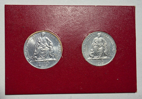 Vaticano monete 10 lire - monete,