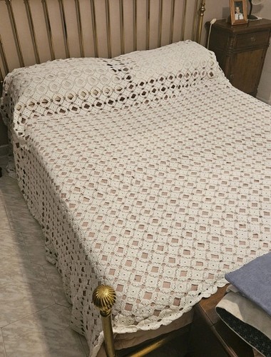 Coperta copriletto pizzo - in,