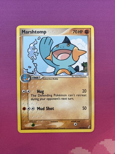 Pokemon card marshtomp - pokemon,