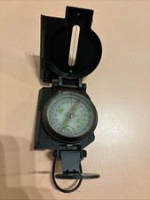 Bussola Militare Fosforescente Vintage - Da Collezione