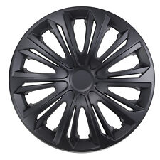 Copricerchi 16" 4 pezzi STRONG nero opaco