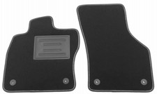 ASC tappetini auto set anteriori 2pz SEAT LEON 3 SERIE 2012-2019 con battitacco