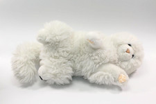 Peluche pupazzo Trudi GATTO RITRATTI BIANCO plush soft toys CAT VINTAGE RARO