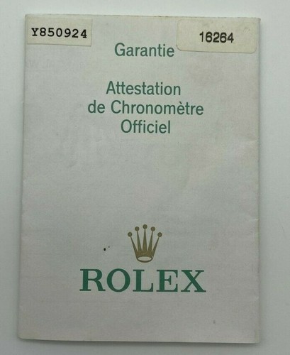 Rolex datejust 16264 carta - rolex,