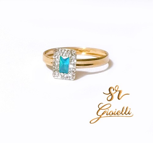 Anello solitario toppa - solitario,