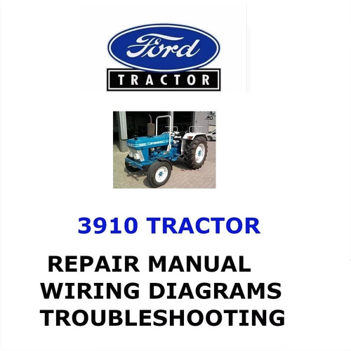 Ford 3910 trattore manuale - 3910,