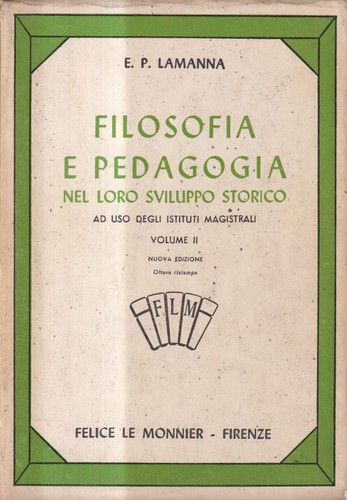 Filosofia pedagogia vol - pedagogia,