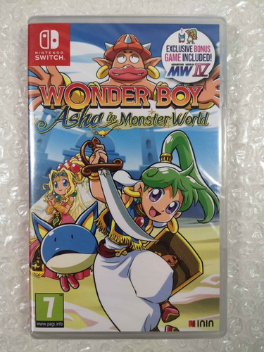 Wonder boy asha monster - boy, in