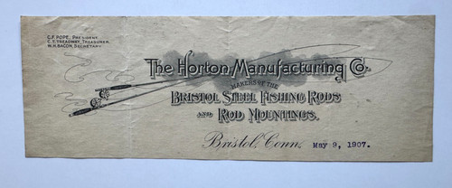 Vintage 1908 carta intestata
