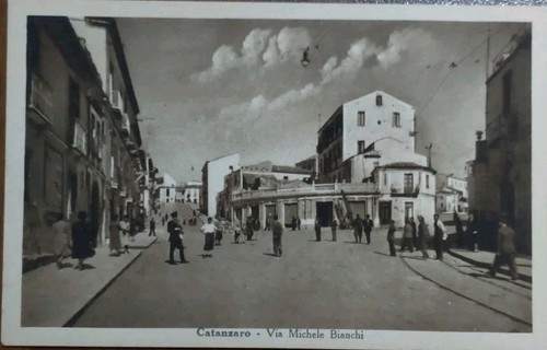Catanzaro cartolina via - cartolina,
