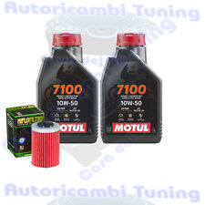 Kit Tagliando Olio Motul 7100 10W50 Per KTM 390 Duke 2013>2022