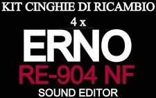 ★KIT CINGHIE DI RICAMBIO 4 x