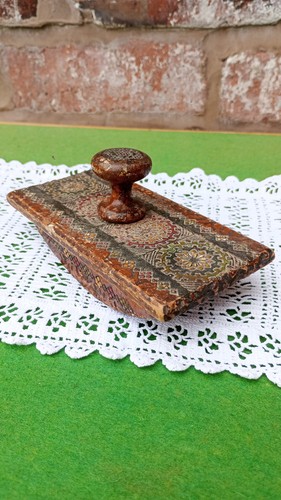 Antique desk roller blotter - desk,