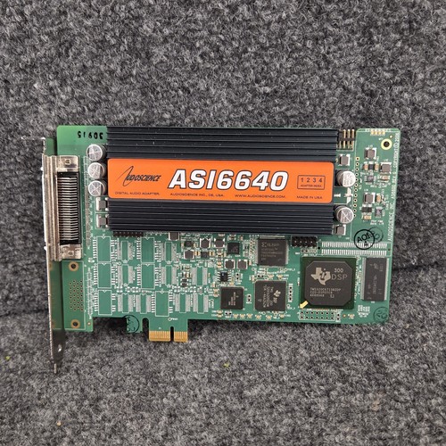 Audioscience asi6640 pcie - audioscience,