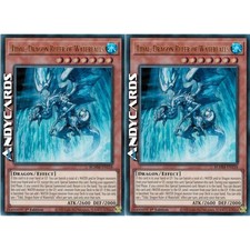 TIDAL, DRAGON RULER OF WATERFALLS 2x • Ultra R SP • BLMM EN118 • 1Ed • Yugioh!