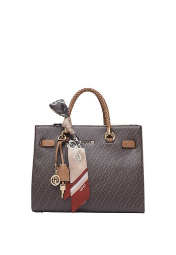 Borsa satchel media - , con