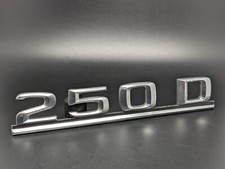 MERCEDES 250D 250 D LOGO SIGLA EMBLEMA FREGIO STEMMA SCRITTA BADGE TARGA PLACCA