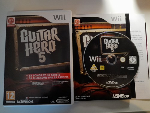Guitar hero pal nintendo - pal, wii