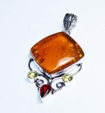 Top Amber Citrine Garnet