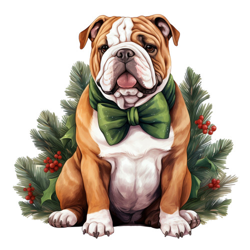 Adesivi auto bulldog inglese - bulldog,