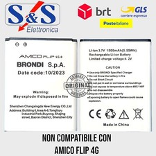 BATTERIA PER BRONDI AMICO FLIP