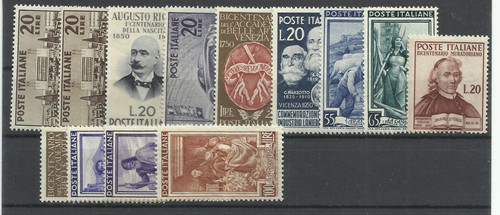 Italia repubblica 1950 lotto - italia,