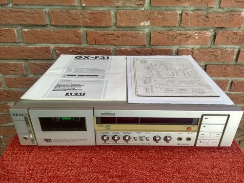Cassette deck akai f31 - cassette, gx