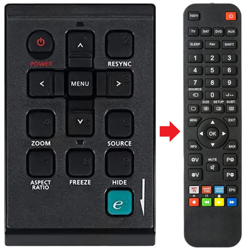 Telecomando adatto per - , acer