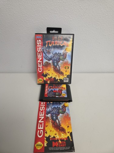 Mega turrican sega genesis - turrican,