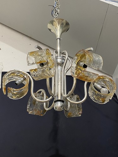 Lampadario vintage vetro - vintage,