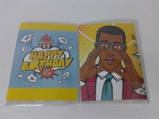 CARTOLINE BIGLIETTO AUGURALI HAPPY BIRTHDAY TO YOU 12 PZ FESTA PARTY COMPLEANNO