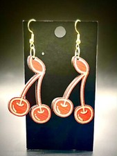 Orecchini Ciliegia Rossa