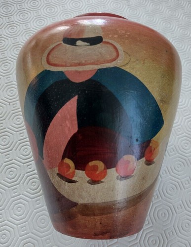 Vaso peruviano dipinto mano - peruviano,