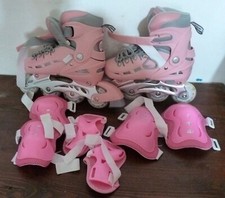 Pattini A Rotelle 28-32 Regolabili Principianti Bambina