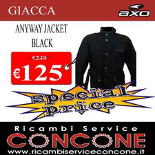 GIACCA AXO ANYWAY BLACK TAGLIA