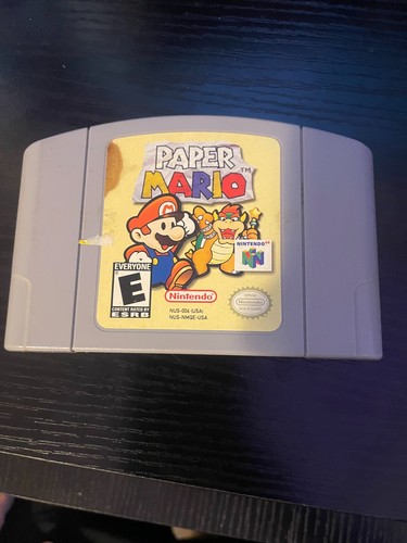Paper mario nintendo 64 - mario,