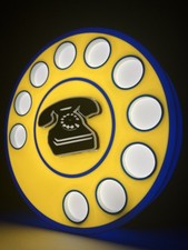 Insegna luminosa telefonica - luminosa,
