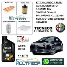 TAGLIANDO 4 FILTRI OLIO