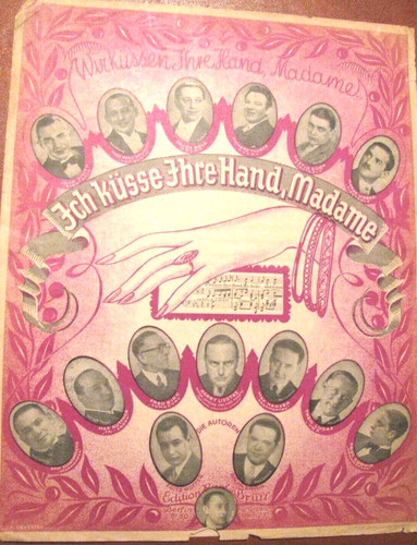 Ich kusse jhire hand madame - ich,