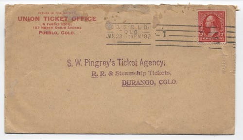 1902 pueblo 2ct - 1902, co
