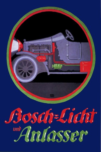 Poster auto epoca parete di - poster,