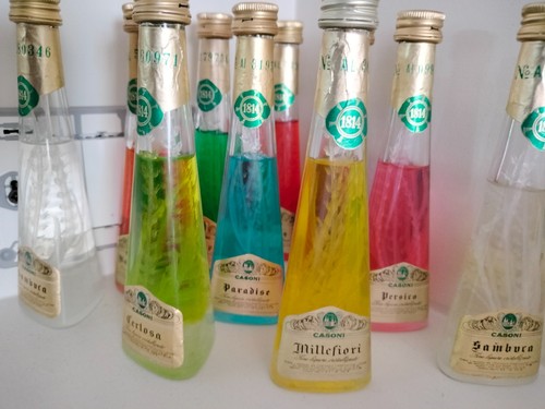 Bottigliette liquori mignon - bottigliette, da