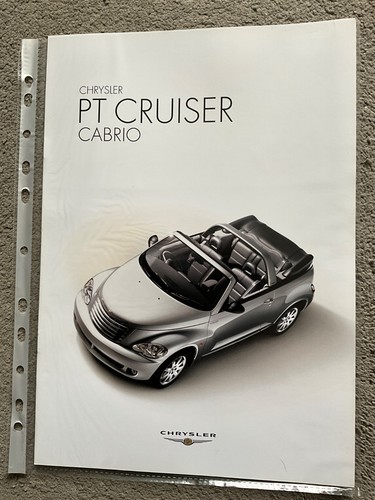 Chrysler cruiser cabrio - chrysler, pt