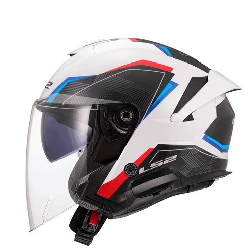 Casco jet ls2 verso bianco - verso, ii