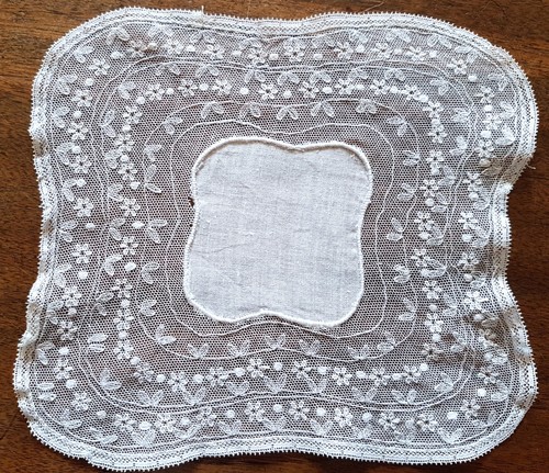 Napperon ancien tulle - -ancien, en