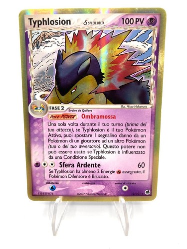 Carta pokemon typhlosion - pokemon,
