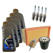 Kit Tagliando Fiat Panda Uno Tipo Lancia Y10 Motori Fire i.e Candele Olio 10W40 