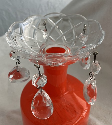 Bobeche vintage cristallo - 2,