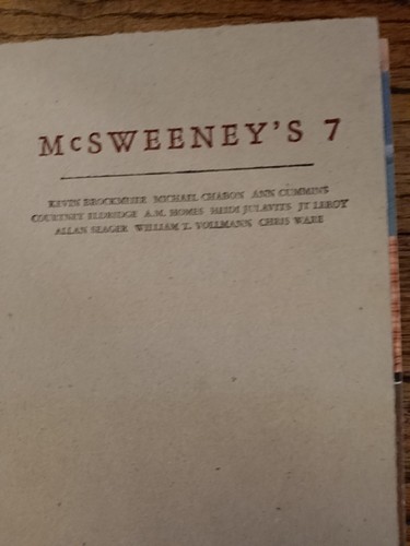 Mcsweeney dave eggers - 7,